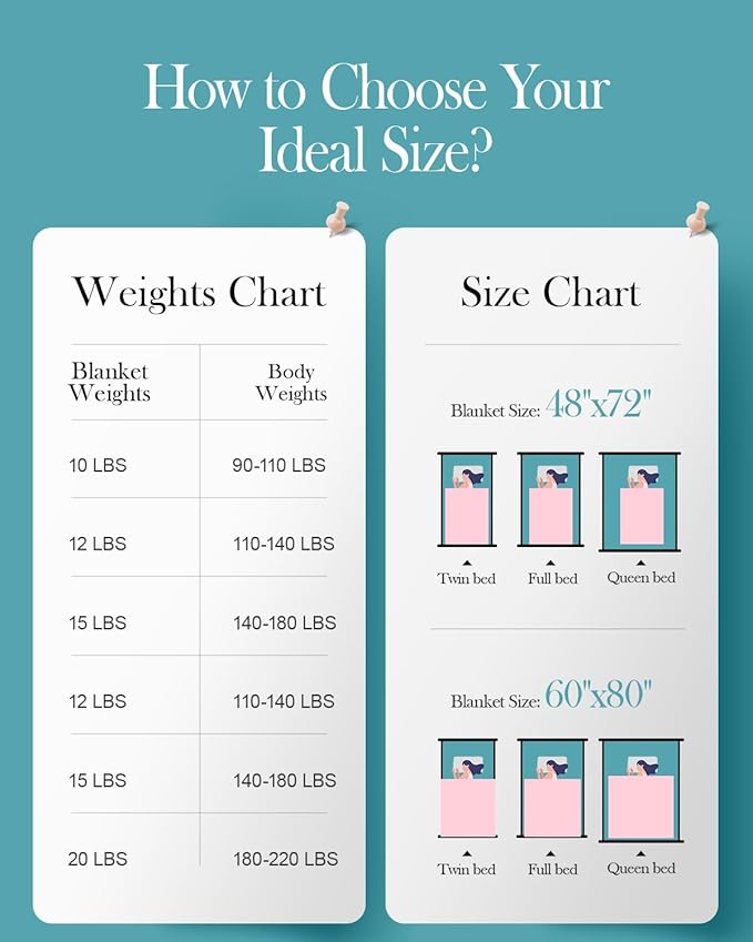 Topblan Weighted Blanket for Adults 20lbs, Breathable Cooling Weighted Blanket, High Breathability Heavy Blanket, Soft Material with Glass Beads for All Season, Sofa Bed, 60"x80" Queen Size, Pink