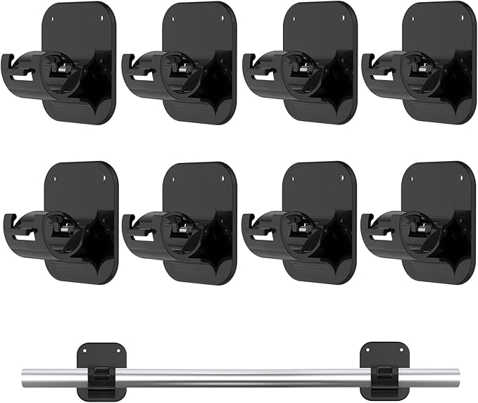 Adhesive Curtain Rods No Drilling Holder,No Drill Curtain Rod Brackets,Renter Friendly Curtain Hooks for Hanging Drapes,Over Blinds for Dorm Apartment Kitchen Bedroom Home