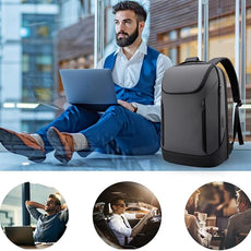 BANGE Business Smart Backpack Waterproof fit 15.6 Inch Laptop Backpack with USB Charging Port,Travel Durable Backpack