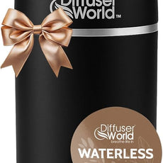 600 Sq Ft Waterless Diffuser for Essential Oils, Aroma Express Black Portable Aroma Atomizer for Room Fragrance, Home Scent Machine, Air Aromatherapy