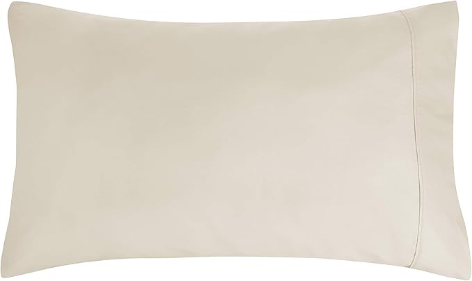 Amazon Basics Lightweight Super Soft, Breathable Easy Care Microfiber 4 Piece Bed Sheet Set with 14-Inch Deep Pockets, Queen, Beige, Solid AmazonBasics