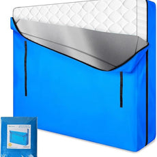 MorTime Mattress Bags for Moving and Storage, Zippered Mattress Storage Bag with 8 Strong Carrying Handles, Reusable Mattress Protector Cover Moving Supplies (King)