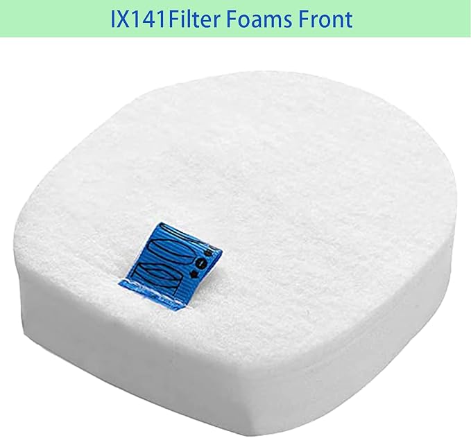 IX140 IX141 IX142 Filters, Vacuum Filters for Shark Rocket Pet Pro IZ140 IZ140C IZ141C IZ162H IZ362H IZ440H IZ462H IZ482H IZ483H Stick Vacuums, Part 616FJ140 and 617FJ140, 6 Pack Foam and Kit