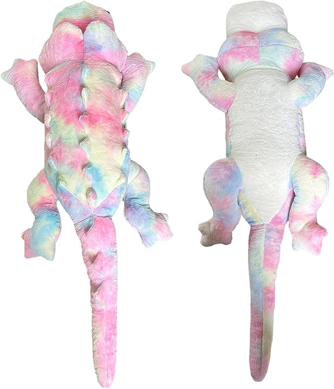 Hofun4U Alligator Plush Pillow, 46 inch Alligator Stuffed Animal, Home Decoration Christmas Valentine’s Birthday Gift for Boys Girls Adults Kids