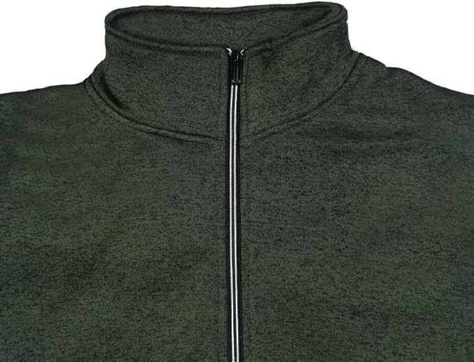 Men's Zipper Cardigan - Warm Casual Sweatshirt Autumn Winter Wear for Vacations Everyday Life