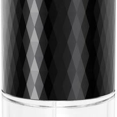 Airversa Waterless Diffuser Essential Oil 100mL Capacity Scent Air Machine for Home Aromatherapy Premium Metal Nebulizer Battery Operated 3 Mist Settings 3 Countdown Timers Color Light AN5(Black)