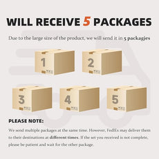 SoarFlash Chenille Sectional Sofa, Comfy L Shaped Modular Coush Sofa with Ottoman, Modern 3 Seat Couch Deep Seat Sofa Set for Living Room,Light Coffee