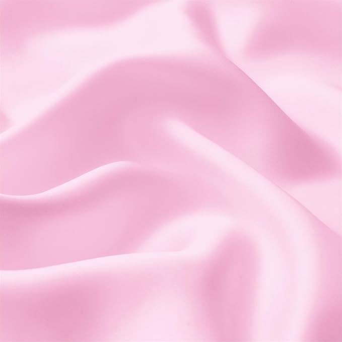 EXQ Home Silky Satin Pillowcase for Hair and Skin,Soft Cooling Pillow Cases Queen Size Set of 2 Satin Pillow Case with Envelope Closure Pink