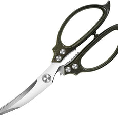 Heavy Duty Poultry Shears,Kitchen Shears,Food Scissors All Purpose for Meat Cutting,Chicken,Turkey,Fish,Dishwasher Safe Kitchen Scissors with Anti-Slip Handle