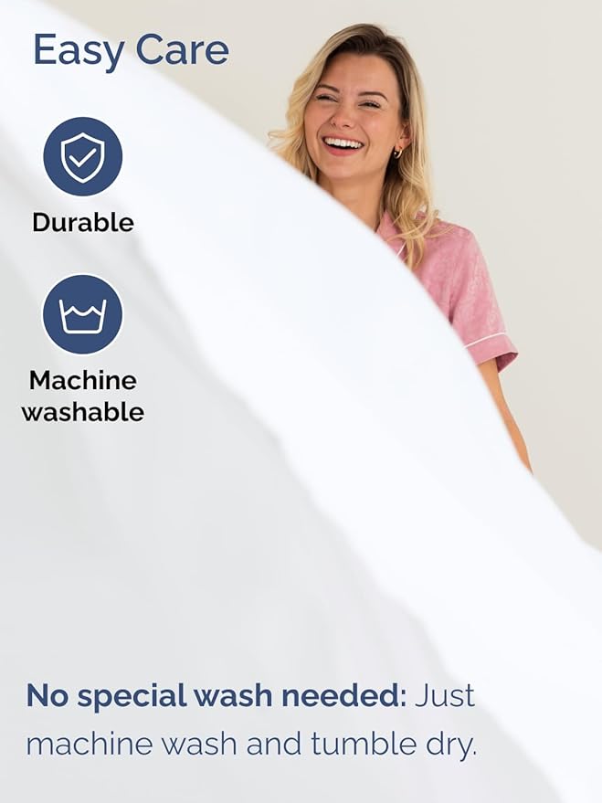 Extra Deep Pocket Queen Sheet Set - 4 Piece Breathable & Cooling Bed Sheets - Hotel Luxury Sheet Set - Ultra Soft, Wrinkle Free & Comfy - Easily Fits Extra Deep Mattresses - Deep Pocket White Sheets