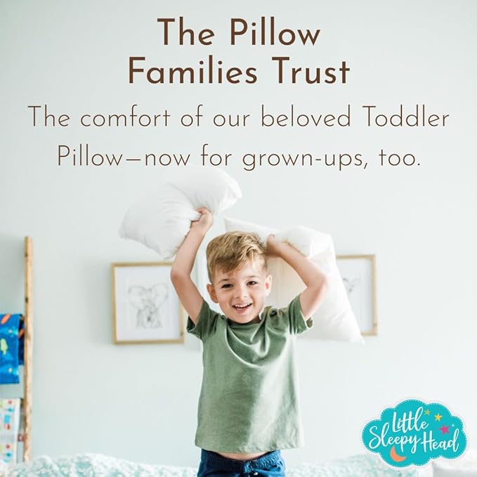 Little Sleepy Head King Pillows for Sleeping – Adjustable Loft Bed Pillows with Hypoallergenic Down-Like Fill, Hotel Quality Comfort, Soft or Firm Support – King Size Pillows Set of 2, 20x36