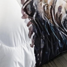 CVHOUSE Panda Bedding Set - Twin Panda Comforter & 2 Pillow Cases - Cute Kawaii Quilt Set for Girls, Kids & Teens