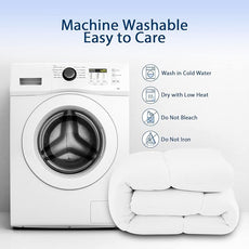 ELEMUSE King Cooling Bamboo Viscose Mattress Topper for Back Pain, Extra Thick Mattress Pad Cover, Plush Soft Pillowtop with Elastic Deep Pocket, Overfilled Down Alternative Filling