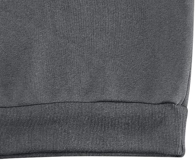 Men's Quarter Zip Sweatshirt - Stand Collar Solid Casual Top Autumn Winter Wear for Vacation Daily Use