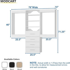Modular Closet System, 78
