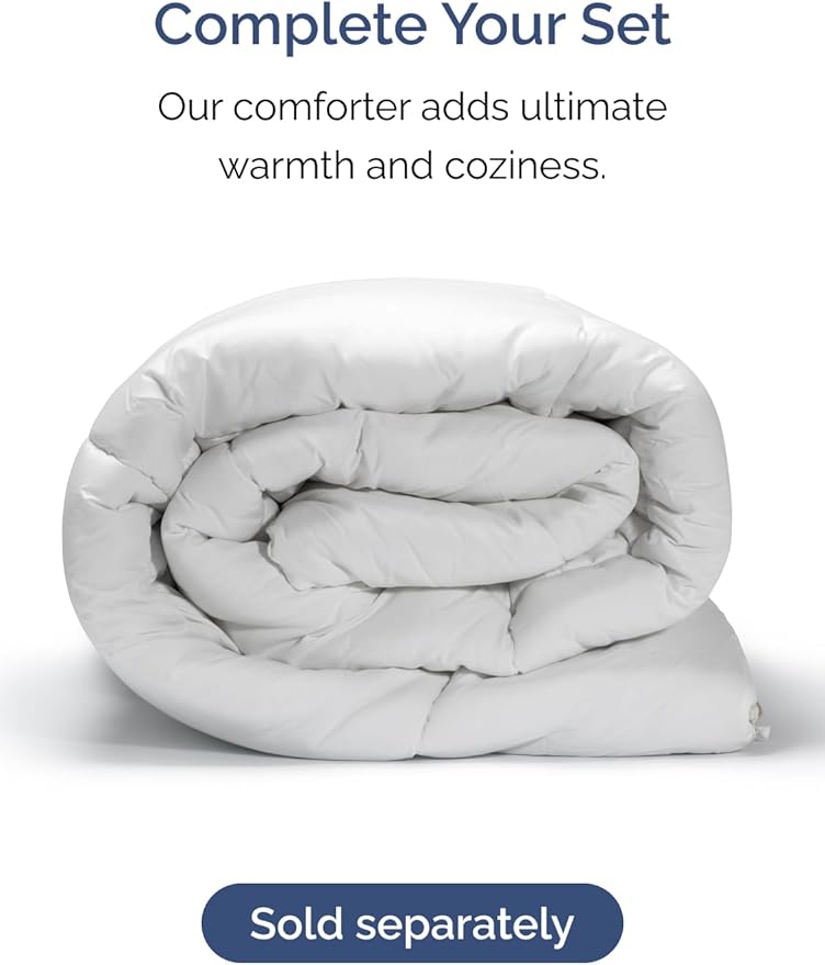 Extra Deep Pocket Queen Sheet Set - 4 Piece Breathable & Cooling Bed Sheets - Hotel Luxury Sheet Set - Soft, Wrinkle Free & Comfy - Easily Fits Extra Deep Mattresses - Deep Pocket Denim Blue Sheets