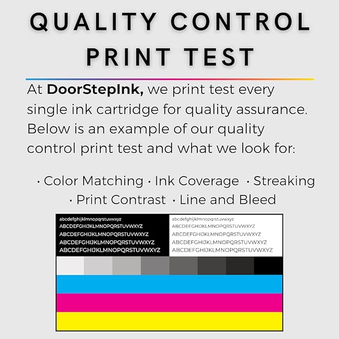 DoorStepInk 64XL Black Remanufactured Ink Cartridge Replacement for HP 64XL - Compatible with Envy 6258/7155/7120/7158/7830/7130 - High Yield 2-Pack