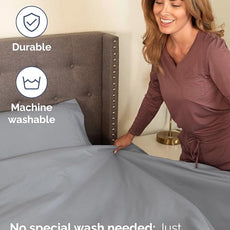 Extra Deep Pocket Twin Sheets - 3 Piece Breathable & Cooling Bed Sheets - Hotel Luxury Bed Sheet Set - Soft, Wrinkle Free & Comfy - Easily Fits Extra Deep Mattresses - Deep Pocket Steel Blue Sheets