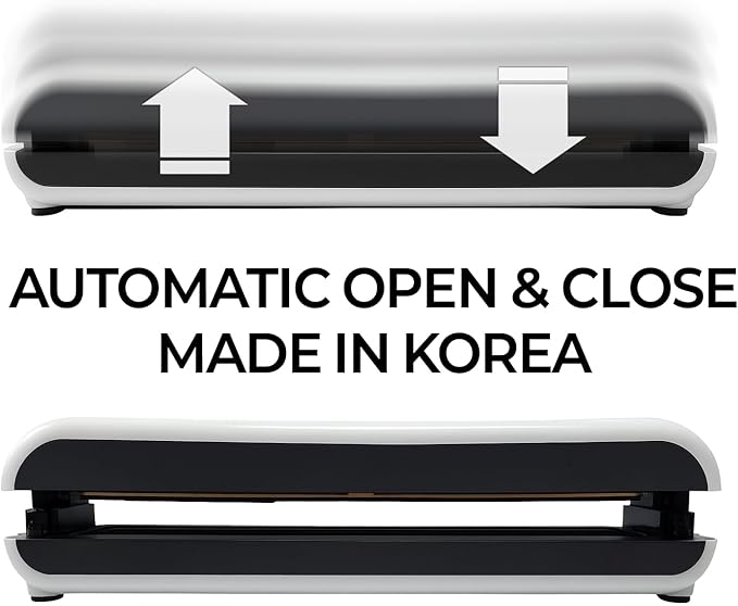 Cordless Vacuum Sealing Machine 85Kpa Powerful Suction One-Touch Operation No Lid Pressing Required - Compact Food Preservation for Home Use with 20 Pre-Cut Pouches