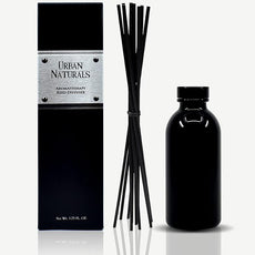 Urban Naturals Lavender Cedarwood Reed Diffuser Oil Set with Reed Sticks – Made in The USA