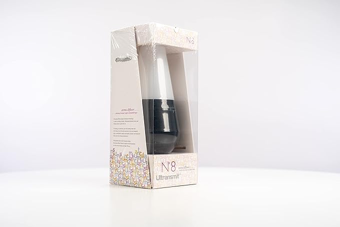 No8 Aromatherapy Diffuser - Ultrasonic Mini Humidifier & Aroma Diffuser (Black)