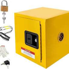 koxuyim Hazardous Storage Cabinets, Industry Safety Cabinet, Explosion Proof Cabinet Dangerous Goods Storage, Ultimate Safety Fireproof Hazardous Material Safety Box 13