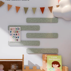 Cork Board Alternative Felt Strip Board 5-Pack 13