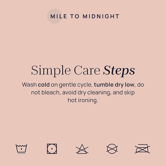 Queen Size 4 Piece Bed Sheet Sets, DeepSleep Tech Luxury Bedding Made with 100% Tencel Lyocell - Silky, Lustrous & Gentle on Skin | Dollhouse (2 Sheets, 2 Pillow Cases)