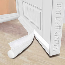 MAXTID Under Door Draft Seal for Bottom of Doors 30 Inch Small Size Door Blocker Door Draft Stoppers Under Door Gap Filler Weather Stripping Door Seal Strip