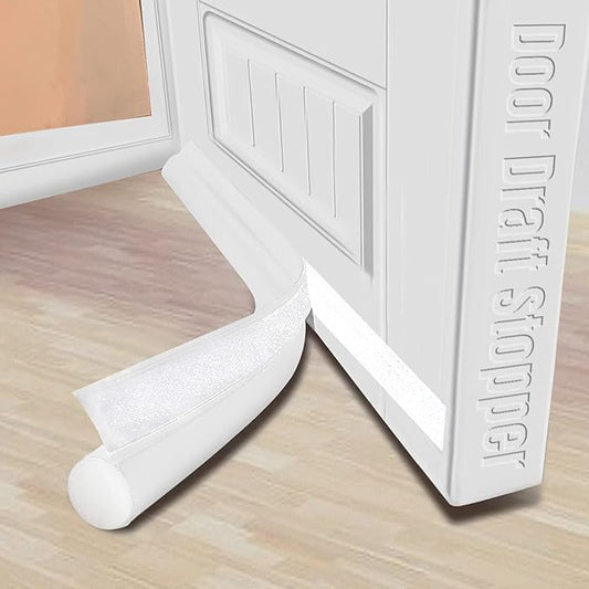 MAXTID Under Door Draft Seal for Bottom of Doors 30 Inch Small Size Door Blocker Door Draft Stoppers Under Door Gap Filler Weather Stripping Door Seal Strip