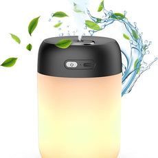 SZO Night Lights Humidifiers For Bedroom, USB Rechargeable, LED Lights For Bedroom,4 Mode Portable Night Lights Humidifier Fit For Various Scenarios,<28dB, Auto Shut-off, Ideal For Home Travel Plants