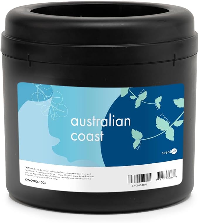 ScentAir Whisper Home Monthly Plug-in Refill, Fragrance Cartridge for Home and Office, Australian Coast