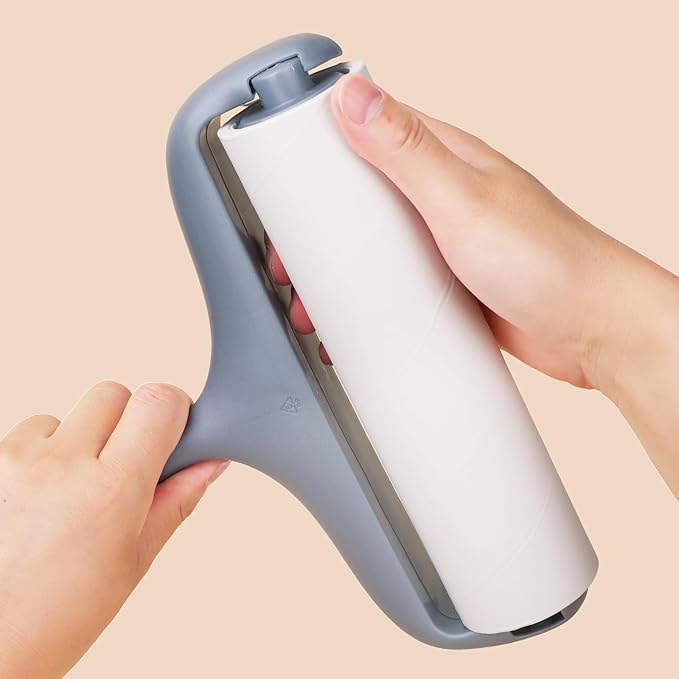 8 inch Large Surface Roller Refills Only for Scotch-Brite Pet Hair Pickup Extra Sticky Large Lint Roller 60 Sheets per Refill Pack of 5 Total 300 Easy-Tear Adhesive Sheets