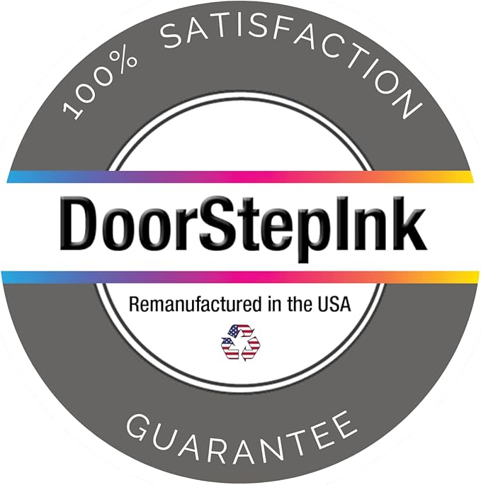 DoorStepInk 950XL Black MICR & 951XL Cyan, Magenta, Yellow Remanufactured Ink Cartridge Replacement for HP 950XL/951XL — Compatible with OfficeJet Pro 8610/8620/8630/8600/8710/8720 — High Yield 4-Pack