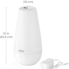 Pure Enrichment PureSpa XL 3-in-1 Cool Mist Humidifier, Essential Oil Diffuser & Mood Light - 2L Tank Provides Powerful Mist Coverage up to 350 sq ft in Bedroom, Office & Large Rooms