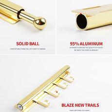 12 inch Valet Rod for Closet Pull Out Closet Valet Rod Slide Out Gold Valet Rods for Closets Telescopic Closet Rod