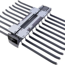 Pull Out Trousers Rack 20 Arms Steel Pull Out Pants Rack Pants Hanger Bar Clothes Organizers Load 35lbs Sizes Installation Depths are L 17.7in, h 4.33 in w 24.8in in.