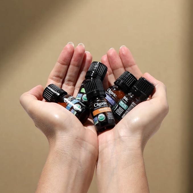 Cliganic Organic Lime Essential Oil for Hair, Skin, Aromatherapy - 100% Pure Natural Undiluted | Non-GMO Verified