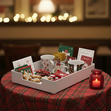 Letter-Size Tray, Desk Drawer Organizer, A4 Plastic Paper Tray, Plastic Paper Holder File Organizer for Office, School, Home Storage (White)