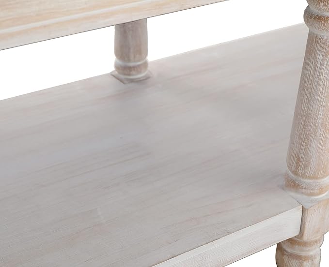 chairus Shoe Rack Bench Storage Vintage Bedroom Padded Bench Seat End of Bed, Fabric Tufted Farmhouse French Entryway Bench with Wood Legs for Hallway Foyer, Beige