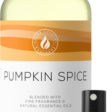Aroma Country Pumpkin Spice Diffuser Oil - Luxury Essential Oils for Diffuser Refill & Air Freshener Room Spray, Long-Lasting, Natural Home Fragrance for Diffusers & Machines (4 Fl Oz)