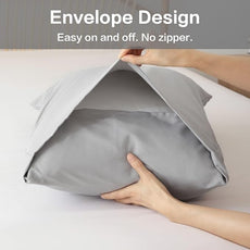 ROSGONIA Oversized King Comforter Grey, 3pcs (1 Boho Comforter & 2 Pillowcases) Lightweight Oversized King Size Comforter Sets Bedding Blanket