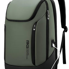 BANGE Business Smart Backpack Waterproof fit 15.6 Inch Laptop Backpack with USB Charging Port,Travel Durable Backpack