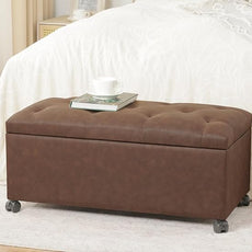 Joveco Storage Ottoman Bench 35