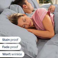 Extra Deep Pocket Twin Sheets - 3 Piece Breathable & Cooling Bed Sheets - Hotel Luxury Bed Sheet Set - Soft, Wrinkle Free & Comfy - Easily Fits Extra Deep Mattresses - Deep Pocket Steel Blue Sheets