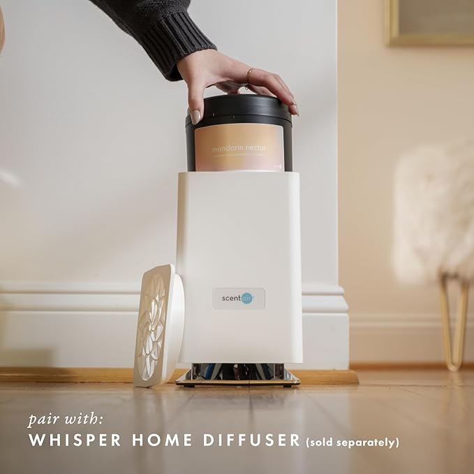 ScentAir Whisper Home Monthly Plug-in Refill, Fragrance Cartridge for Home and Office, Amazon Exclusive, Mandarin Nectar