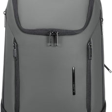 Shockproof Waterproof Laptop Backpack, 17-Inch Anti-Scratch Travel Backpack with Large Storage(Black/Gray/Green) (Grey)