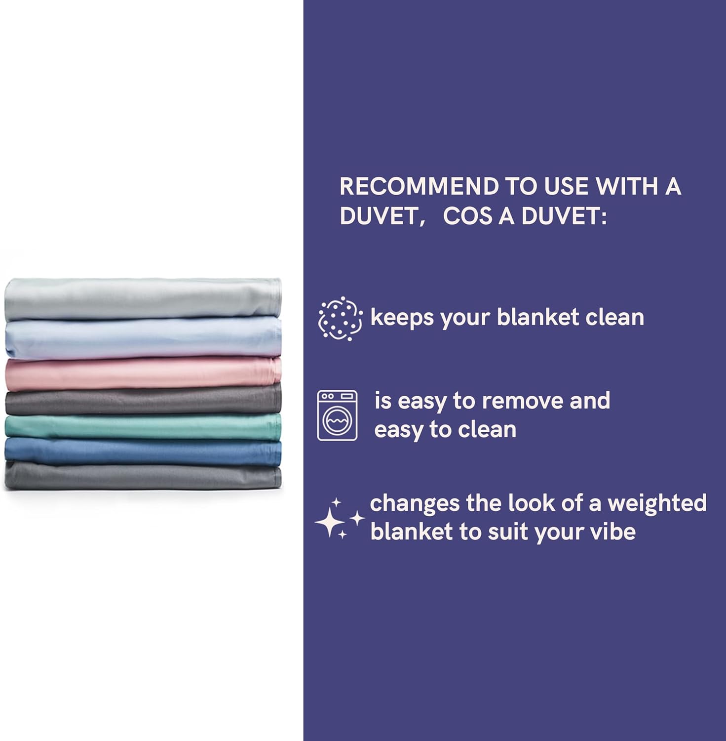 YnM 15lbs Weighted Blanket for Adults, Heavy Bed Throw Blanket with Cooling Glass Beads for All Season Use, Ideal for ~140lbs (48x72 Inches, Twin/Full, Dark Grey)