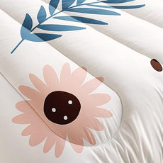 CVHOUSE Kawaii Bedding Twin Size, Cute Rabbit Comforter Set, Girls Room Decor 3 Pieces