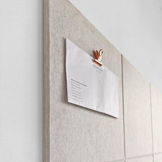 Cork Board 24 x36 Alternative - 6 Pack Felt Wall Tiles with Safe Removable Adhesive Tabs, Cork Boards for Walls Cork Board for Home Office Pin Board Tack Board - Ivory